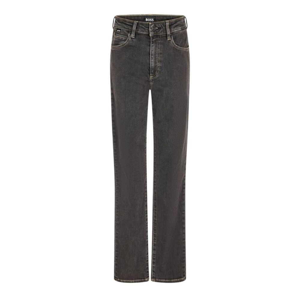 Boss Womens/Ladies Denim Plain Slim Jeans / Pastel Grey